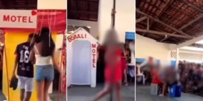 Alunos simulam atos sexuais em gincana em escola de São João Batista