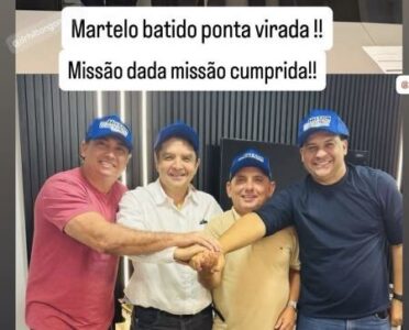 “Martelo batido, ponta virada”: irmão de Felipe Camarão confirma apoio a Hilton Gonçalo