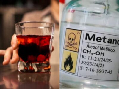 Alerta: Metanol em bebidas pode causar cegueira irreversível e até levar à morte