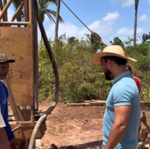 Prefeito Edilson da Alvorada intensifica a implantação de sistemas de abastecimento de água em Palmeirândia