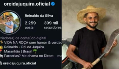 Influenciador “Rei da Juquira” é preso no Maranhão após 16 anos foragido
