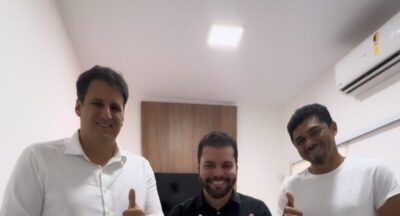 Prefeito Deibson Balé e secretário Orleans Brandão discutem avanços para Trizidela do Vale