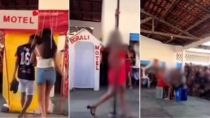 Alunos montam ‘motel’ e simulam atos sexuais em gincana escolar no Maranhão