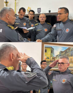 NOVO COMANDANTE: Major Wellington Veras assume o 10° BPM e Tenente-Coronel Fábio Araújo o CPAI-5 em solenidade em São Luís