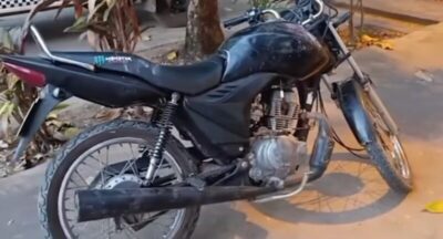 Polícia Militar recupera motocicleta furtada em Pedreiras