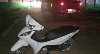 Polícia Militar de Capinzal do Norte recupera motocicleta roubada após denúncias anônimas