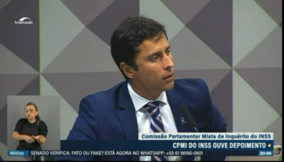 Duarte confronta presidente da Conafer em depoimento na CPMI do INSS