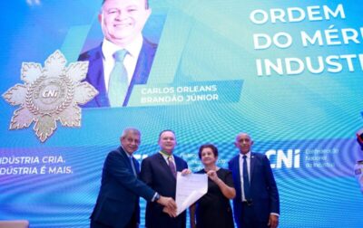 Brandão é o primeiro governador do Maranhão a receber Medalha da Ordem do Mérito Industrial da Confederação Nacional da Indústria (CNI)