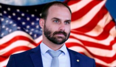 Eduardo Bolsonaro só abre mão da Presidência para Michelle ou Tarcísio