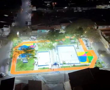 Prefeito Fred Campos inaugura a 11ª praça de sua gestão em Paço do Lumiar