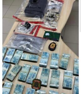 PF prende dois homens por lavagem de dinheiro e apreende R$ 250 mil em São Luís; suspeita de ligação com prefeituras do MA