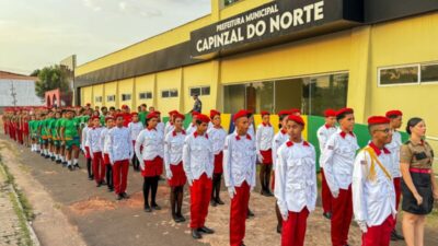 CAPINZAL DO NORTE CELEBRA OS 203 ANOS DE INDEPENDENCIA COM DESFILE CÍVICO