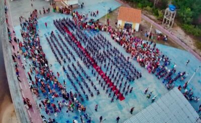 Colégio Militar Tiradentes XXII, em Santo Amaro do Maranhão, realizou a Cerimônia de Entrega da Boina, comemorando resultados históricos em pouco tempo de criação