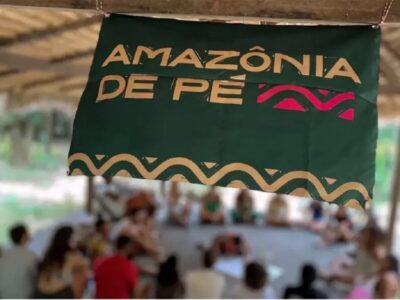 Comunidade recebe Virada Cultural Amazônia de Pé com cinema, arte e mobilização infantil