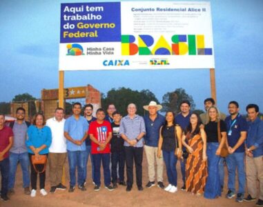 Iniciada construção de 100 casas urbanas, em Amarante, viabilizadas pelo Hildo Rocha