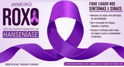 Prefeitura de Icatu lança Janeiro Roxo, mês de enfrentamento da hanseníase