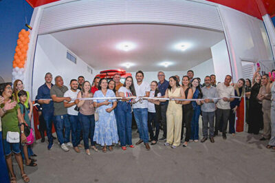 Juscelino Filho inaugura base do SAMU em Vitorino Freire
