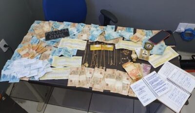 Agiota é preso com dinheiro, cartões e joias em Miranda do Norte