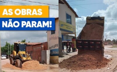 Prefeitura de Barreirinhas por meio da Secretaria de Obras, Infraestrutura e Urbanismo, segue trabalhando