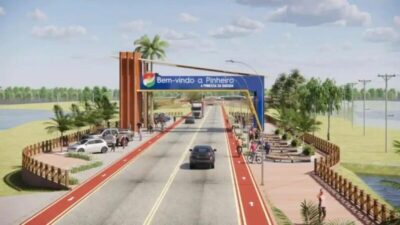 Pinheiro inicia comemorações de aniversário com lançamento das obras do novo portal da cidade