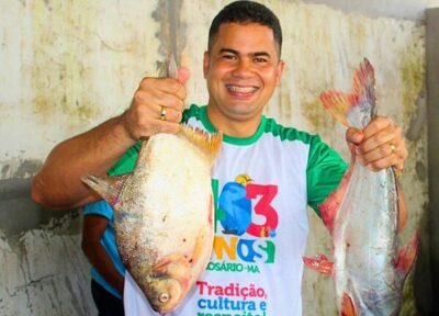 Prefeito Calvet Filho garante cestas alimentos e peixes na mesa de famílias em Rosário