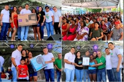 Prefeito Calvet Filho realiza grande festa do trabalhador em Rosário
