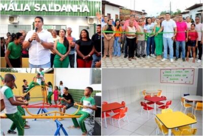 Prefeito Calvet Filho entrega obras no aniversário da Cidade