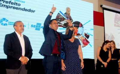 Pela primeira vez na história um prefeito de Rosário ganha o Prêmio SEBRAE