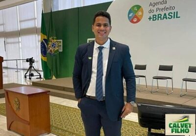 Calvet Filho, um prefeito atuante, dinâmico e que ama sua terra