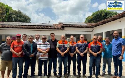 Prefeito de Cachoeira Grande, realiza vistoria técnica nas principais obras em andamento na cidade
