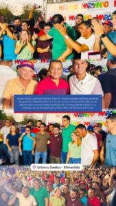 Prefeito César Castro, acompanha Orleans Brandão em São Benedito do Rio Preto, Belágua e Urbano Santos
