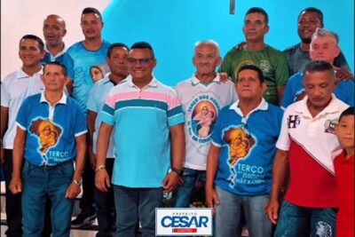 Prefeito César Castro, participa da missa em homenagem ao festejo de São José