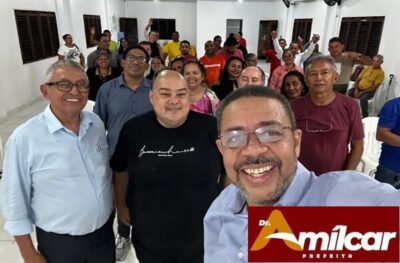 Prefeito Dr. Amilcar Rocha, participa de treinamento com os pré-candidatos a vereadores de Barreirinhas