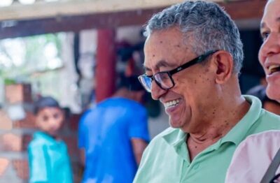 Prefeito Dr. Amilcar Rocha, fala de sua alegria diária