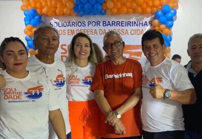 Prefeito Dr. Amilcar Rocha, participou do evento municipal do partido Solidariedade em Barreirinhas