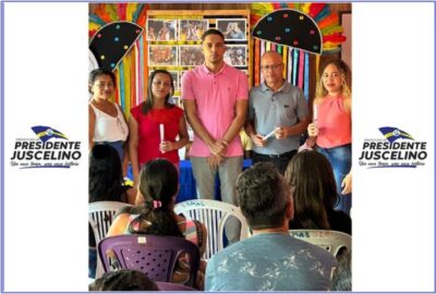 Prefeito de Presidente Juscelino, Dr. Pedro Paulo, participa da posse do conselho municipal de cultura