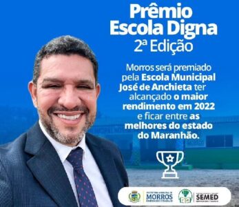Prefeitura de Morros/Ma, é premiada pelo grande trabalho na Educação