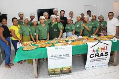 Prefeito Paraíba, parabeniza os concludentes do curso de Produção Artesanal de Alimentos realizado em Morros/Ma