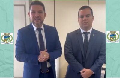 Prefeito Paraíba se reune com o secretário adjunto do Ministério da Justiça, em busca de mais segurança para Morros/Ma