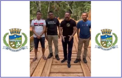 Prefeito Paraíba entrega mais uma ponte na zona rural