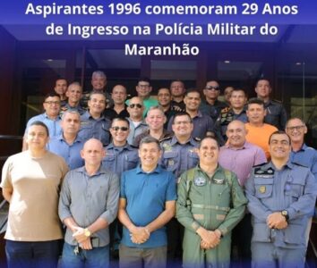 2º Turma de Aspirantes do CFO, da PMMA,comemora 29 anos de ingresso nas fileiras da Polícia Militar do Maranhão
