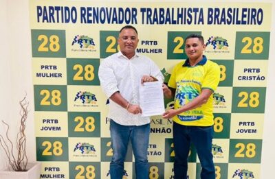 Adail Santos assume a presidência do partido PRTB em Icatu
