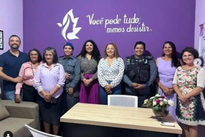 Prefeitura de Paulino Neves, inaugura um espaço denominado Sala Lilás