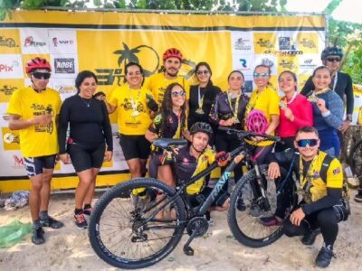 Primeira Dama, Tamires Costa, representa o Prefeito Raimundo Lídio, na “3º Edição do Vamos Pedalar”