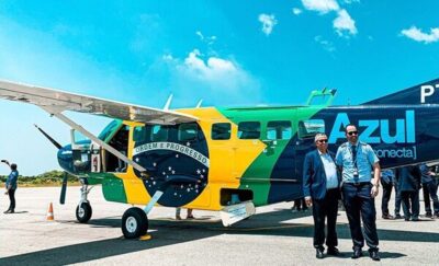 Primeiro voo comercial é realizado no Aeroporto de Barreirinhas