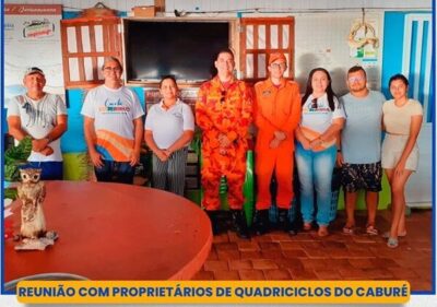 Prefeitura de Barreirinhas, realiza reunião com membros do Grupo de Operadores do Passeio de Quadriciclo da Península do Caburé
