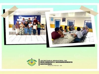 Prefeitura de Paulino Neves, realiza reunião para discutir e avaliar o andamento das ações do NEA