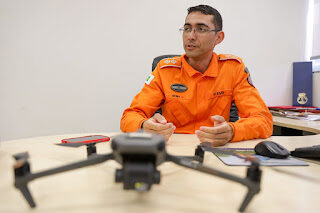 Drones ampliam eficiência do Corpo de Bombeiros do DF em salvamentos e no combate a incêndios florestais