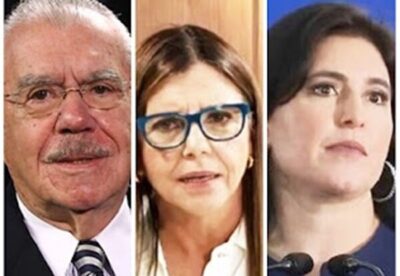 Roseana Sarney manifesta apoio à candidatura de Simone Tebet em reunião da executiva do MDB