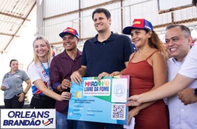 Orleans Brandão leva combate à fome e pacote de obras aos municipios de Humberto de Campos, Primeira Cruz e Santo Amaro